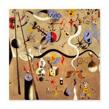 2026 Joan Miró Wall Calendar