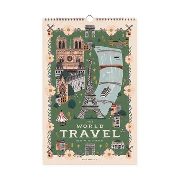 2026 World Travel Wall Calendar