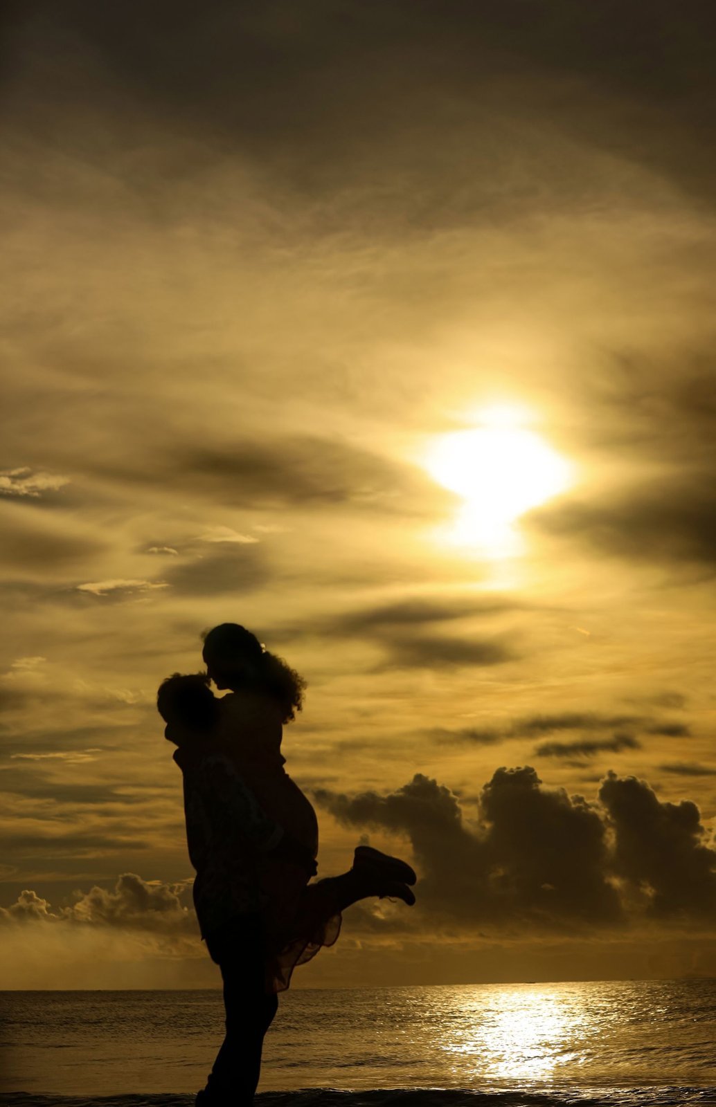 A heart with an ocean view