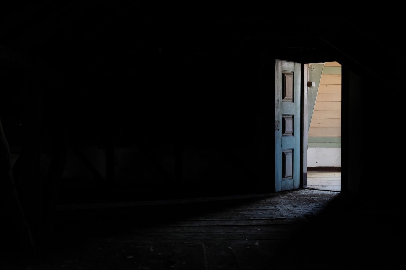 Silence behind the door